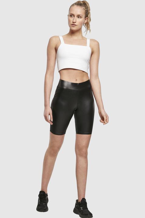 Image du produit Urban Classics Ladies Imitation Leather Cycle Shorts (M)