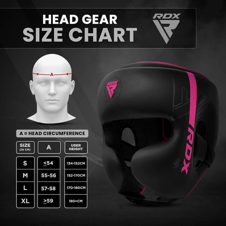 Image du produit Rdx F6 KARA Casque De Boxe (L)