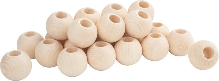 Produktbild VBS Holzkugeln mit grosser Bohrung "Ø 50 mm"