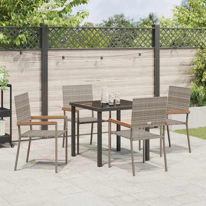 Actual product image vidaXL Garden dining set (80 cm)