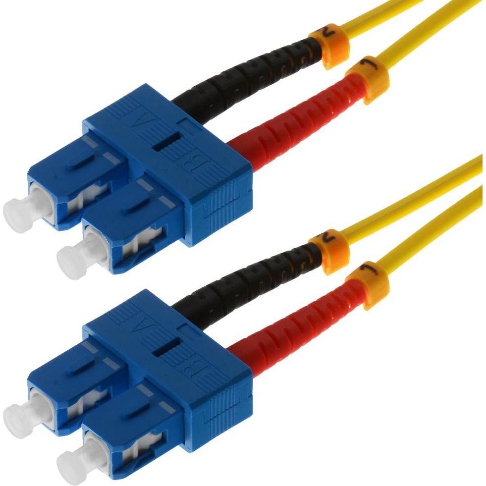 Helos LWL Patchkabel (CAT6, 7.50 m), Netzwerkkabel