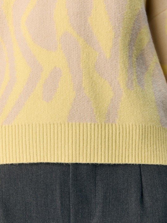 Actual product image Object Gemusterter Strickpullover (L)