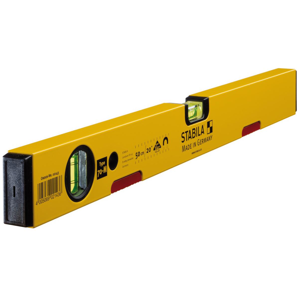 Stabila, Wasserwaage, Wasserwaage Type 70 M (50 cm)