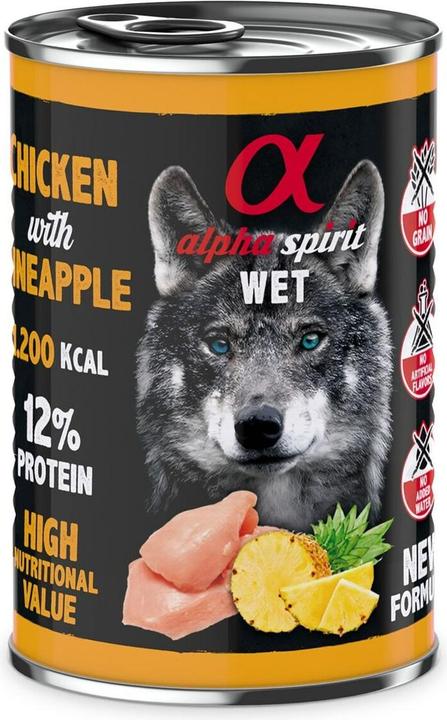 Produktbild Alpha Spirit Geflügel mit Ananas (Adult, 1 Stk., 400 g)
