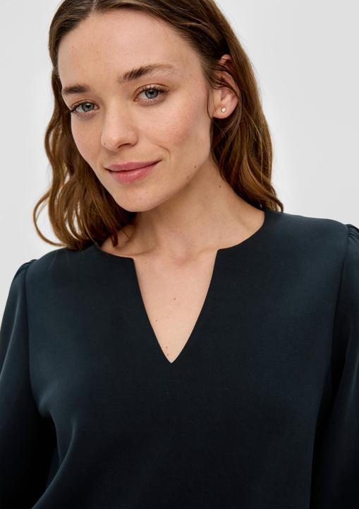 Produktbild s.Oliver Sweatshirt Langarmshirt mit Tunika-Ausschnitt (32)