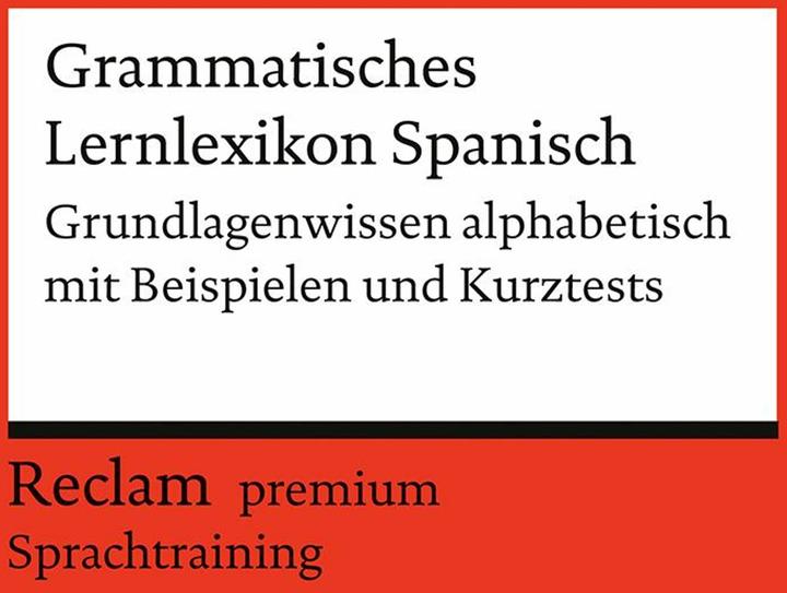 Actual product image Grammatisches Lernlexikon Spanisch (German, Spanish, Montserrat Varela Navarro, 2025)