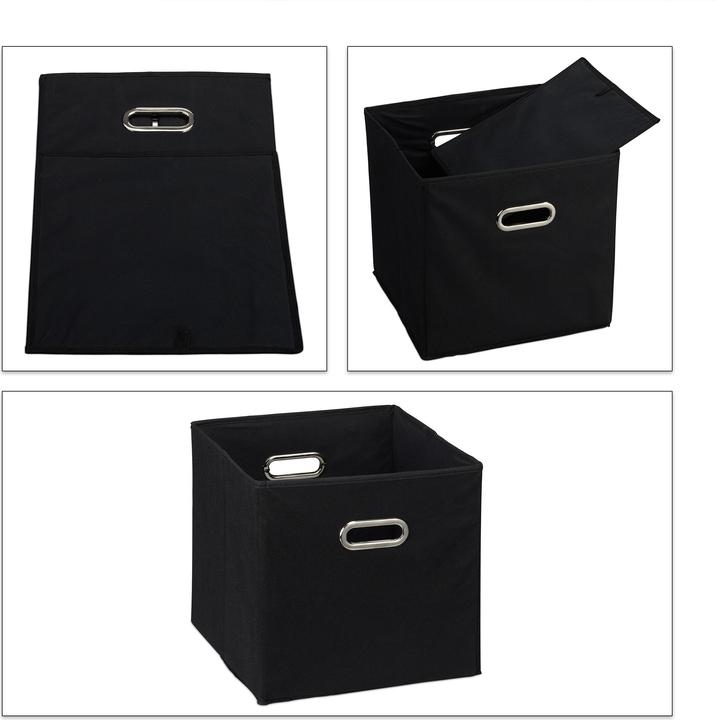 Actual product image Relaxdays 2x storage box (33 x 33 x 32 cm, 34.80 l)