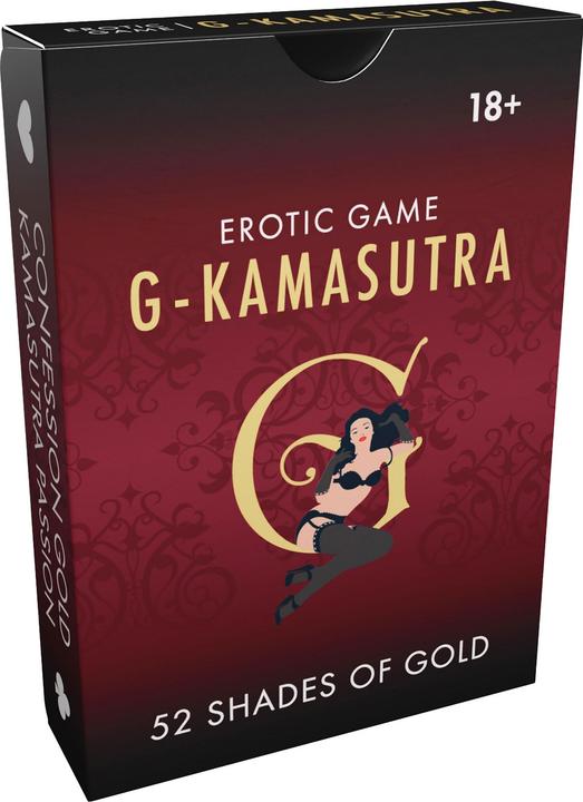Actual product image Mad Party G Kamasutra cards 24 pcs ENG/FR/DE (Deck of cards, English)