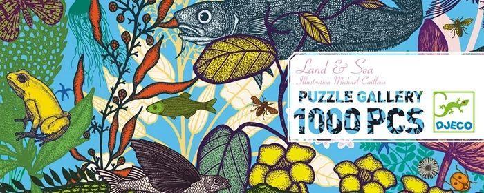 Immagine prodotto Djeco Galleria di puzzle Terra e mare 1000 pezzi (1000 pezzi)