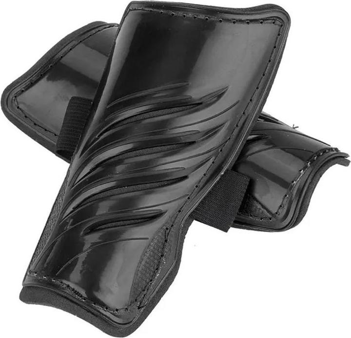 Actual product image Out of the blue Football Shin Guards for Children Black