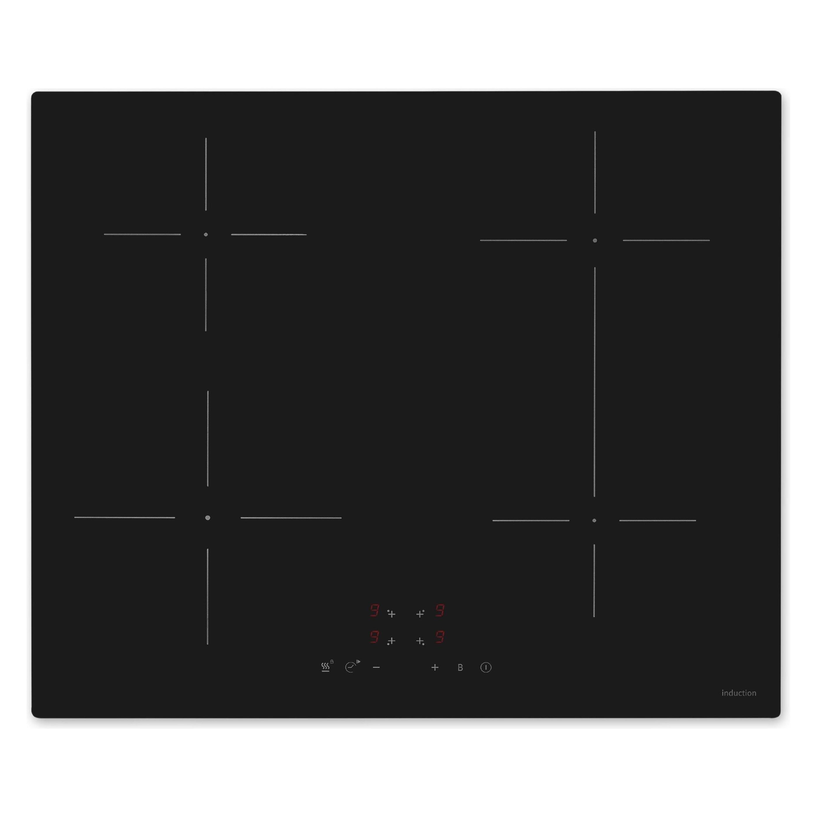 Exquisit EKI 600 - SF-B380 (59 cm, Induktionskochfeld) (Exquisit)