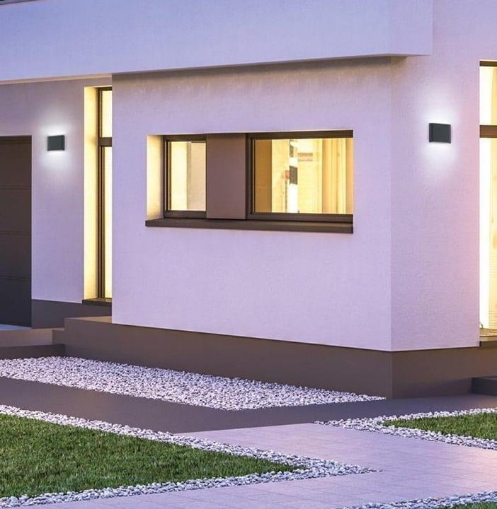 Image du produit Trio Applique murale LED anthracite 2x4,5W 800lm (800 lm, IP54)