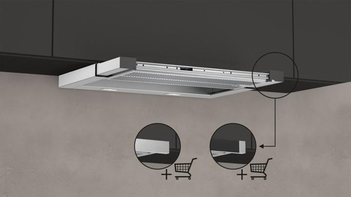 Produktbild Neff D46ML54X1 (Flachschirmhaube)