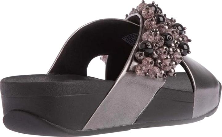 Actual product image Fitflop Womens/Ladies Lulu Bauble-Bead Cross Strap Sandals (37.5)