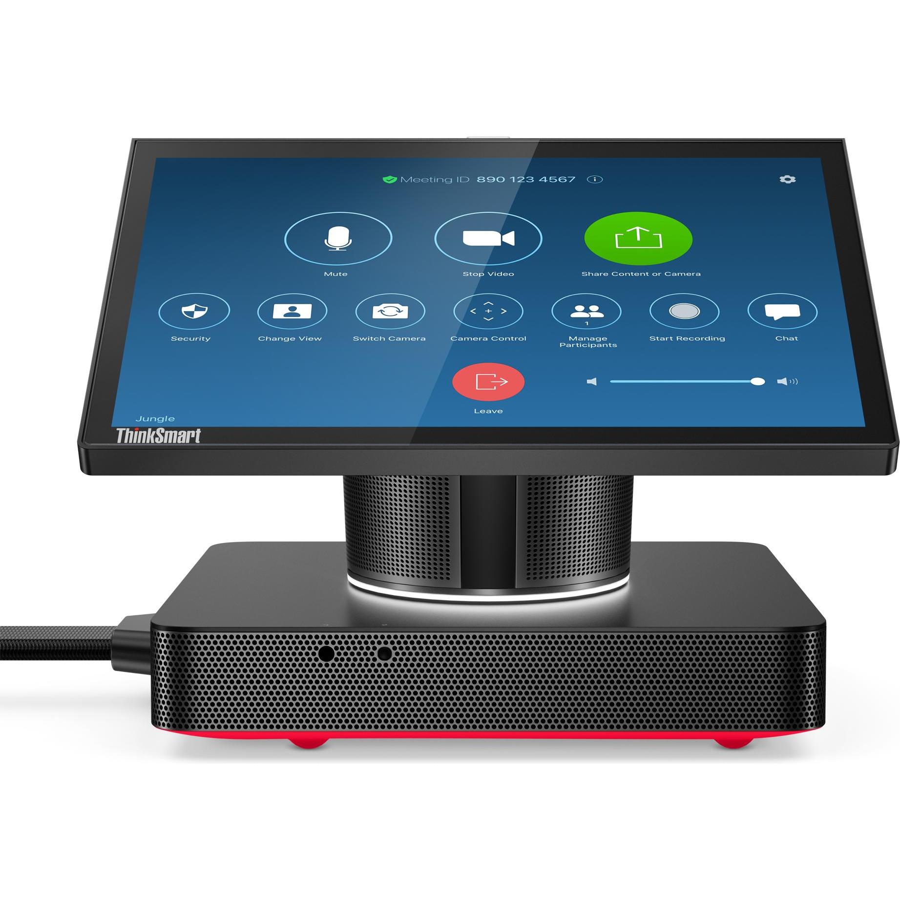 Lenovo ThinkSmart Hub, Konferenzgerät, Schwarz