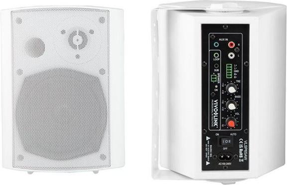 Actual product image Vivolink Active Speaker Set, White. (Active, 1x 30 W)
