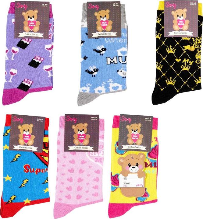 Produktbild Soxy Socken Muttertag (6erPack) (6er Pack)