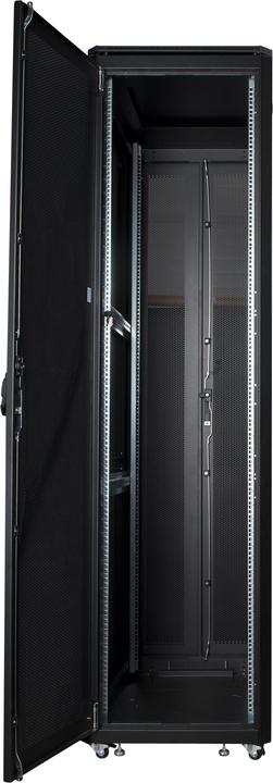 Produktbild Logon RSL46U61BL Vrijstaande rek 46U 600kg Zwart rack (46 HE, 19 Zoll Rack)