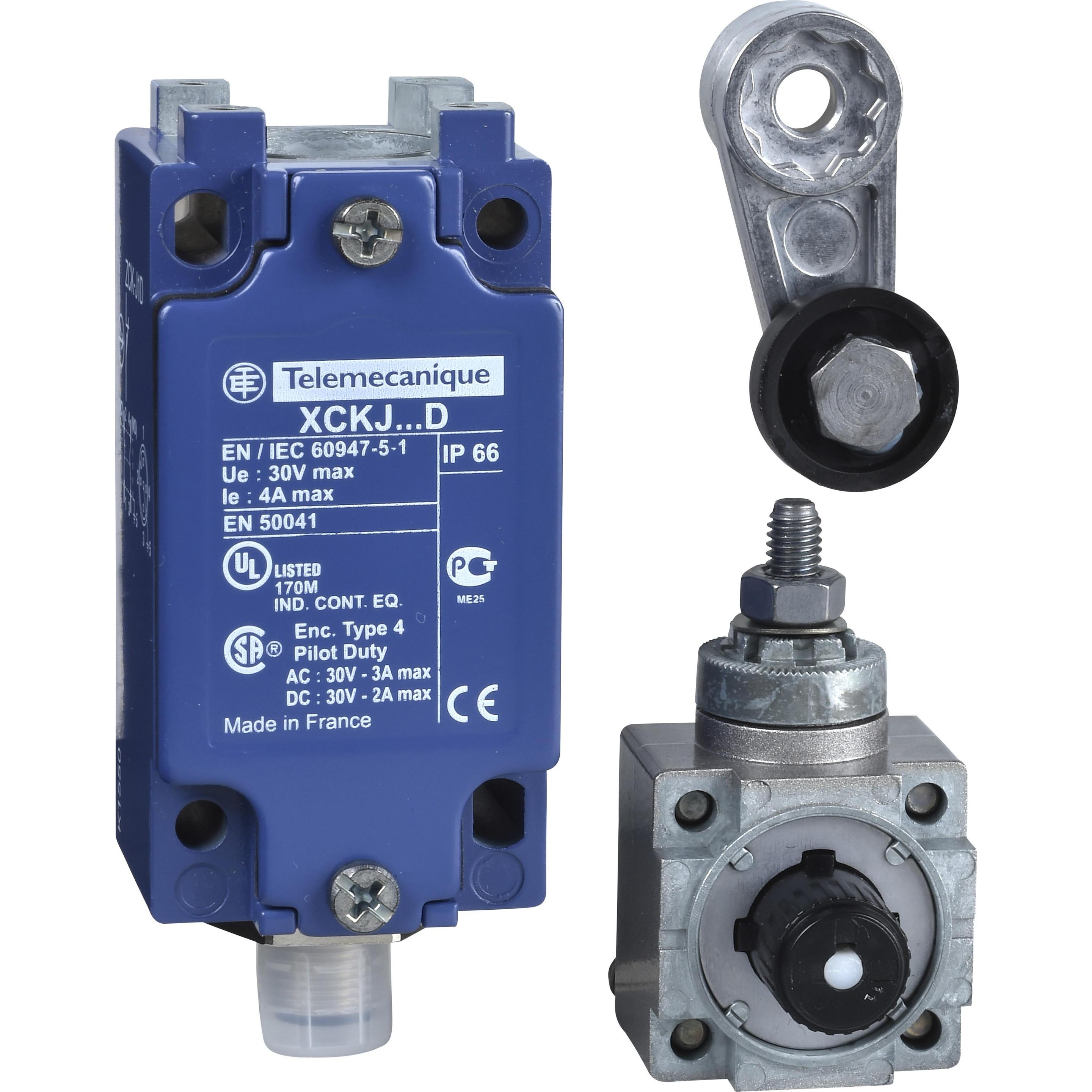 Thumbnail - Schneider Electric, Systemstromversorgung, Positionsschalter XCKJ10514D (M12)