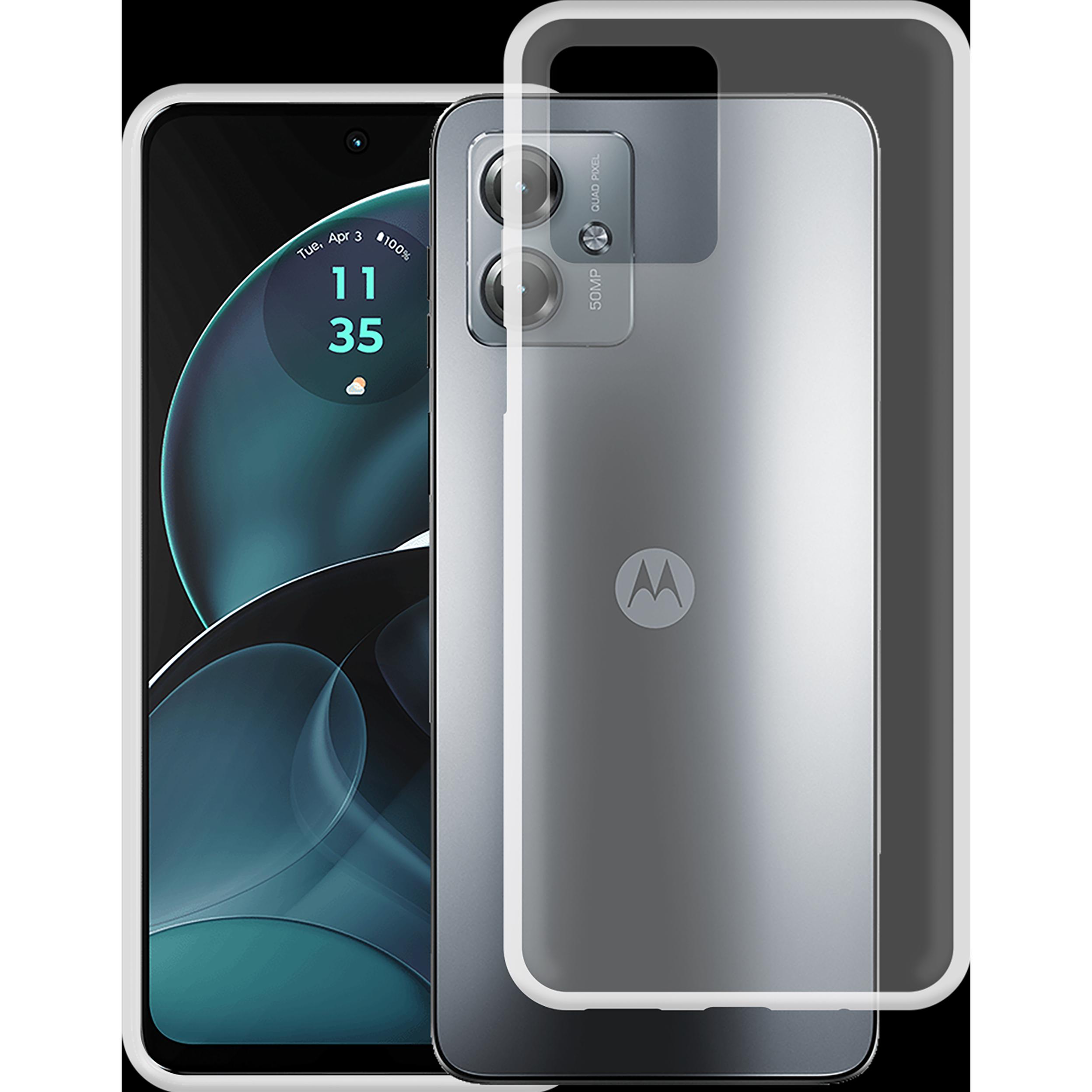 Cazy Silikon Hülle Kompatibel mit Motorola Moto G14 - Soft TPU Schutz - Transparant (Motorola Moto G14), Smartphone Hüll...