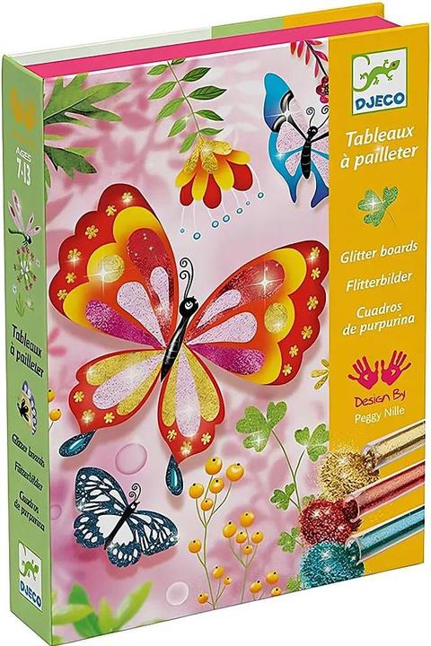 Produktbild Djeco Flitterbilder Schmetterlinge