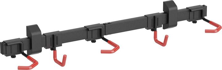 Actual product image Wiltec Bicycle wall mount 3 bikes 82.4x18x13.6cm 150kg Bicycle mount