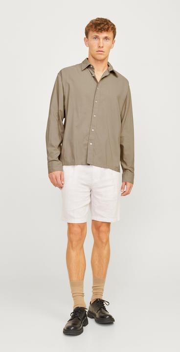Actual product image Jack & Jones Jorjoshua Cropped Shirt Ls Smu Ln (XS)