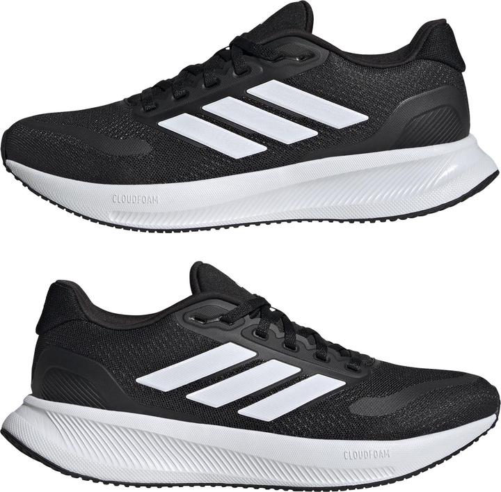 Immagine prodotto adidas Scarpe da corsa Runfalcon 5 da donna, Core Black/Cloud White/Core Black, 41 1/3 UE (41 1/3)