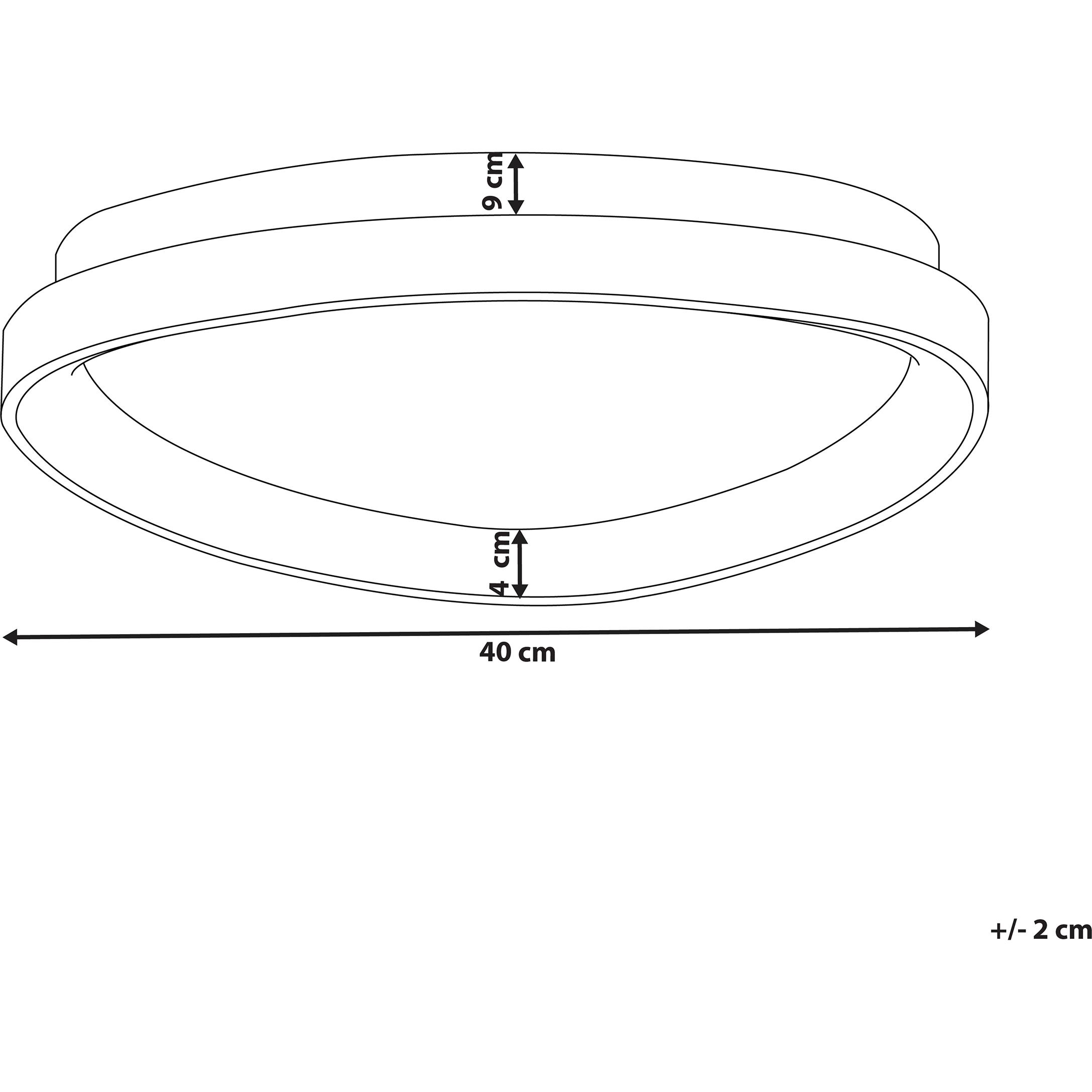 Thumbnail - Beliani, Wandleuchte + Deckenleuchte, Nanding (2160 lm)