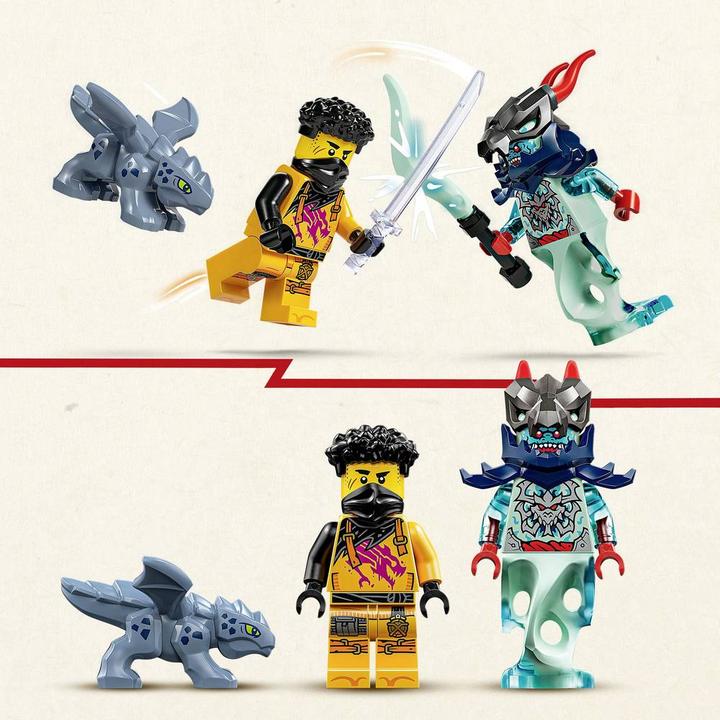 Actual product image LEGO Arins Spinjitzumech (71839, LEGO Ninjago)