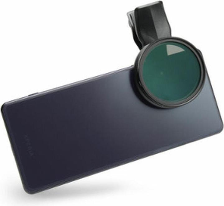Kenko Exapro Smartphone Variable ND Filter Clip 49mm (49 mm, Filtre gris neutre)