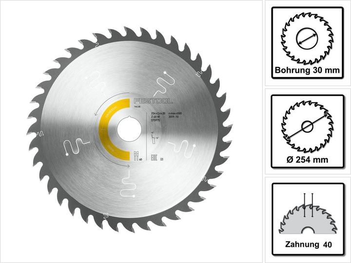 Productafbeelding Festool Cirkelzaagbladen met hardmetalen punt