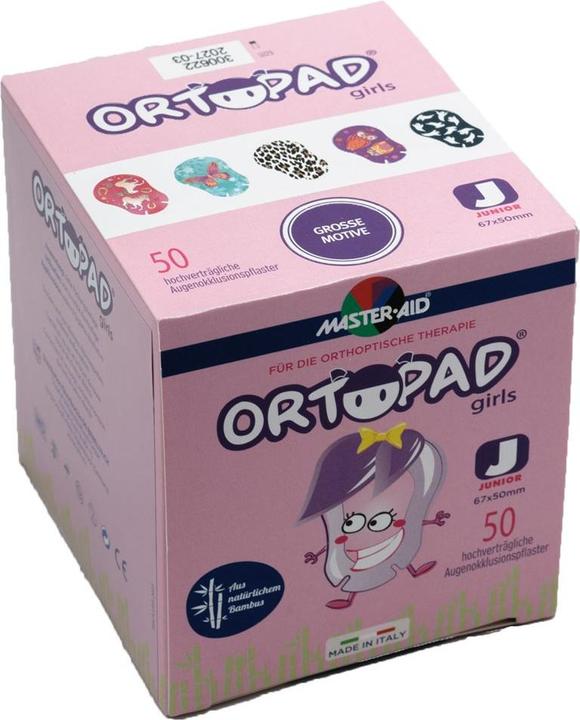 Immagine prodotto Master Aid Eye Patch Junior Girls 50 pezzi (50 x)