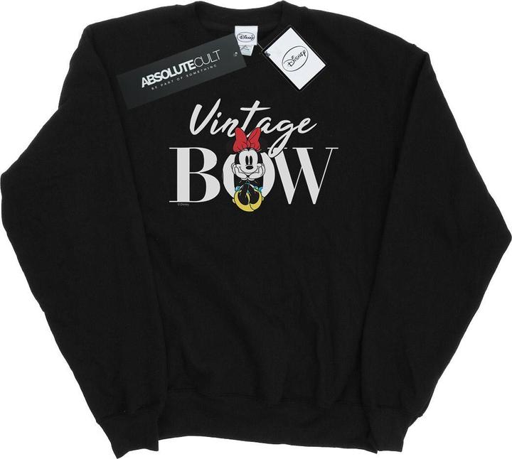 Actual product image Disney Mens Minnie Mouse Vintage Bow Sweatshirt (3XL)