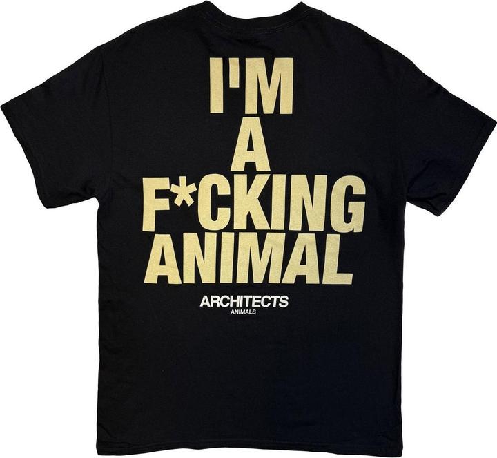 Produktbild Architects I'm A F*cking Animal TShirt (M)