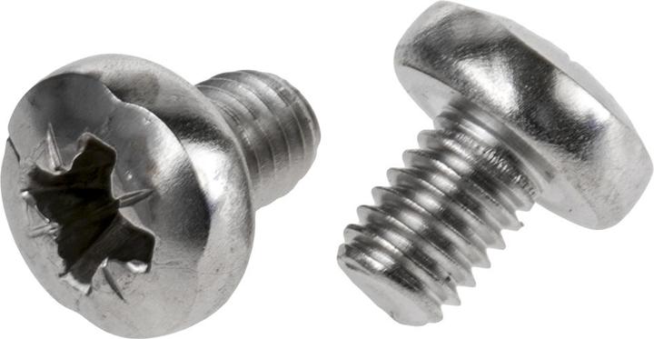 Produktbild RS PRO A2 s/steel cross pan head screw,M5x6mm (1 Schraube pro Stück)