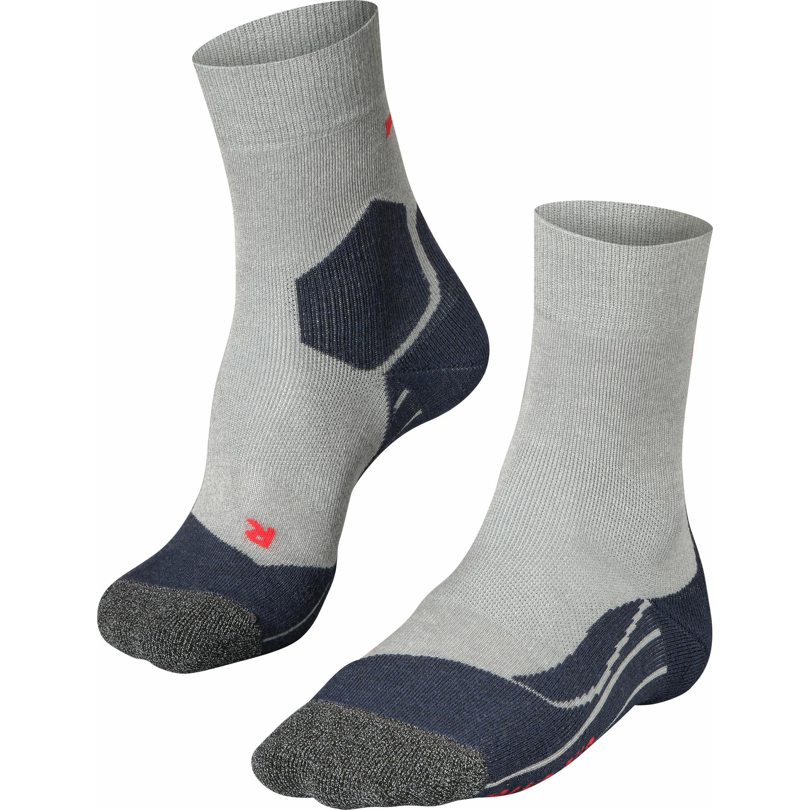 Falke, Herren, Sportsocken, Ru3 (44 - 45), Grau, Schwarz