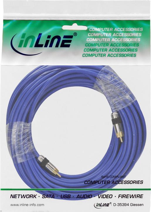 Actual product image InLine Cinch cable AUDIO (7 m, Cinch)