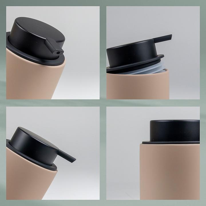 Productafbeelding Kela Zeepdispenser Sana 300 ml, beige/zwart