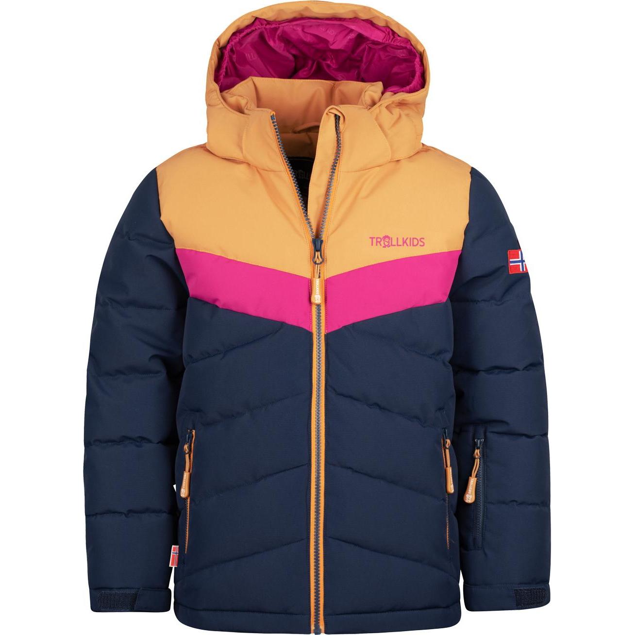 Trollkids, Mädchen, Jacke, Girl's Gryllefjord Jacket (92), Blau, 92
