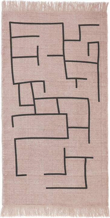 Kids Concept Geometry 90x130cm, pink (130 x 90 cm)