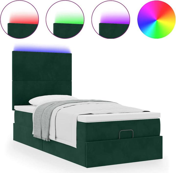 Actual product image vidaXL Ottoman-Bett (90 x 190 cm)