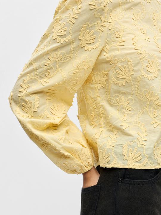 Image du produit Object Gemusterte Bluse (40)