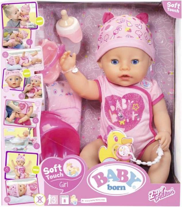 Produktbild Baby Born Soft Touch Blue Eyes
