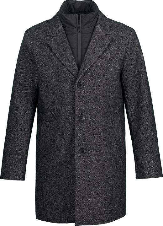 Produktbild JP1880 JP 1880 Mantel, Wollmix, Stepp-Einsatz, Reverskragen (7XL)