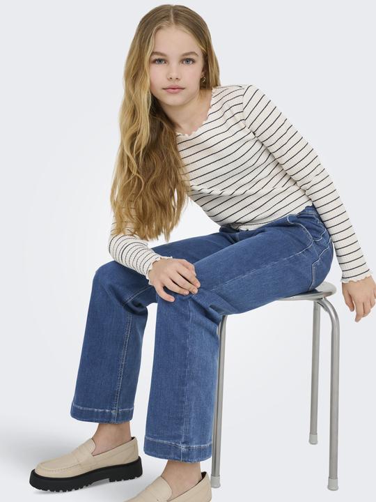 Actual product image Only KOGWILMA Gerade geschnitten Jeans Jeans mit weitem Bein (128)
