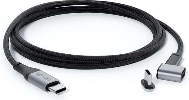 Produktbild Epico Magnetic Braided Data Cable USB-C to USB-C (2 m, 100 W)