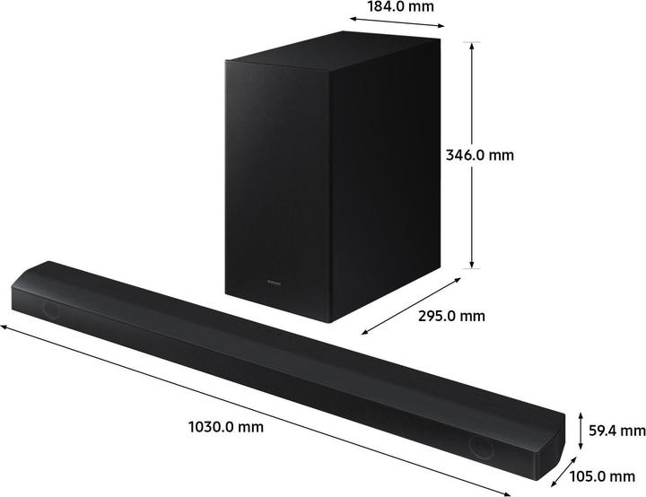 Actual product image Samsung HW-B650F (370 W, 3.1 Channel)