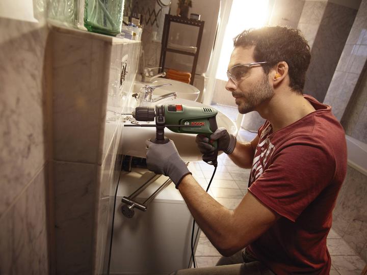 Actual product image Bosch Home & Garden EasyImpact 600 impact drill with carrying case (Electrical connection)