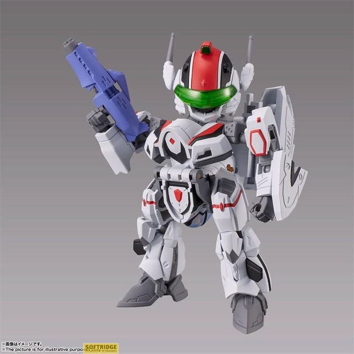 Produktbild Bandai Macross Frontier TINY SESSION VF-25F MESSIAH VALKYRIE (ALTO USE) with SHERYL 10 cm